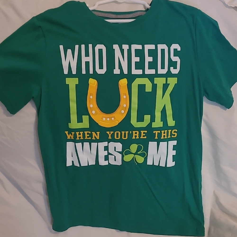 St. Patricks Day Green Kids Shirt with Fun Print